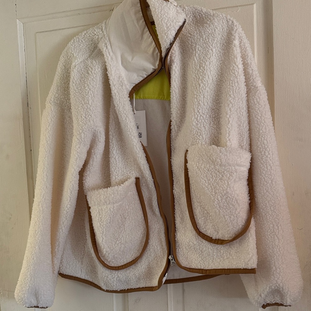 Cozy White Teddy Jacket